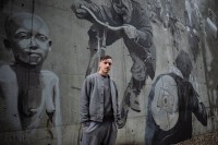  MURAL INSPIRED BY THE PHOTOGRAPHY OF KRZYSZTOF MILLER ON AGORA BUILDING