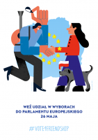  GAZETA WYBORCZA JOINED #VOTE4FRIENDSHIP AND ENCOURAGED VOTING IN ELECTIONS FOR THE EUROPEAN PARLIAMENT